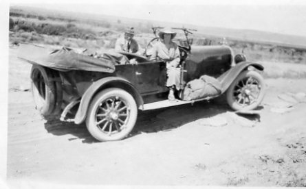 In 1922 Ken drove this couple from San Francisco to New York in his Oakland.